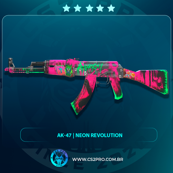 #3006 AK-47 | Neon Revolution
